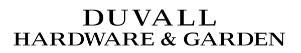 Duvall Hardware and Garden Logo